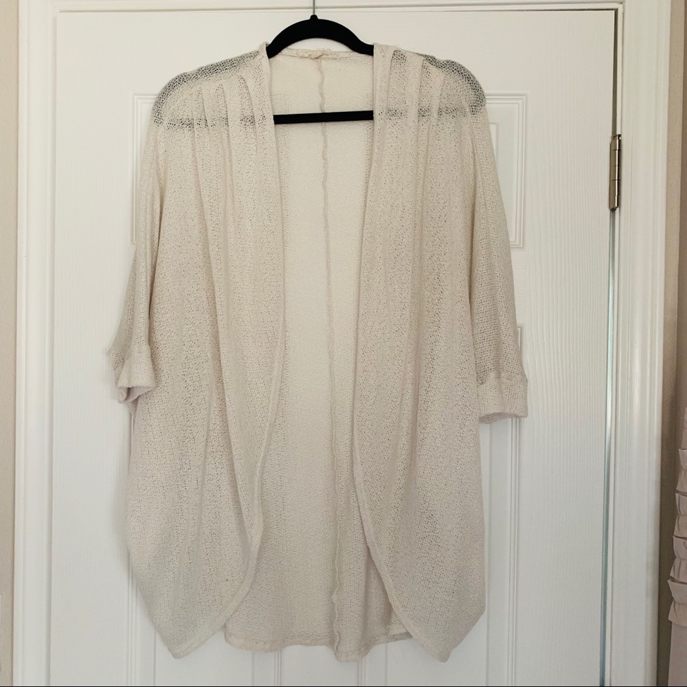Painted Threads 💗 Oversized Cardigan in Ivory